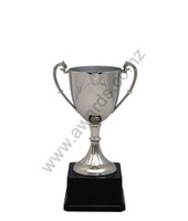 Nickel plated classic cup 18cm