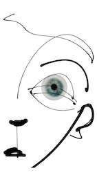 Eye Soaps: Grey Eye Print | UNFRAMED