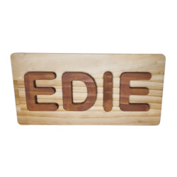 Wood: Name Puzzle