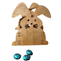 Wood: Easter Bunny Basket