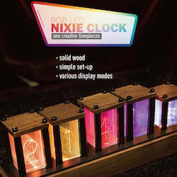 RGB LED Nixie Clock