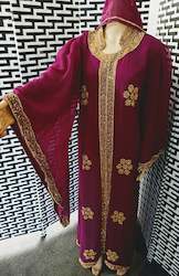Clothing: Abaya Gown Purple