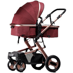 Transport equipment: 3 in 1 Baby Stroller with Bassinet & free Infant Capsule