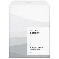 Gather & Graze Gourmet Wafer Bites Double Cheese 80g