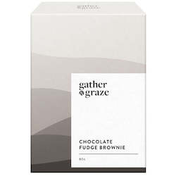 Gather And Graze: Gather & Graze Chocolate Fudge Brownie 80g