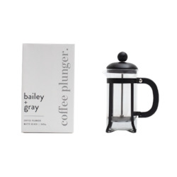 Bailey + Gray French Press Coffee Plunger 340ml