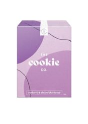 The Cookie Co Cranberry & Almond Shortbread 150g Purple