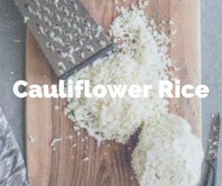 Food wholesaling: Cauliflower Rice