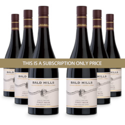 Subscribe & Save 15% ~ 6 Pack of Single Vineyard Central Otago Pinot Noir 2018