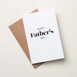 Fathers Day Card - By the Aroha Project