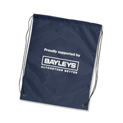 'Proudly supported by' Gymsacks (Pack of 100)