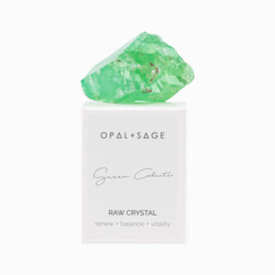 Clothing: opal + sage crystal  green calcite