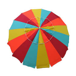 Umbrellas 1: Masquerade 240cm Beach Umbrella - Citron