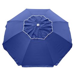 Umbrellas 1: Beachcomber 210cm Beach Umbrella - Navy
