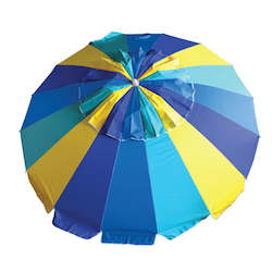 Masquerade 240cm Beach Umbrella - Marine