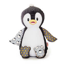 Toy: Tufts the Harlequin Cubbie Penguin