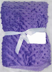 Toy: Purple Minky Blanket