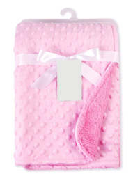 Toy: Pink Minky Blanket