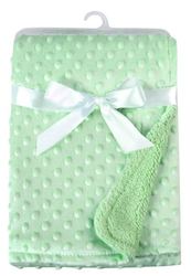 Toy: Green Minky Blanket