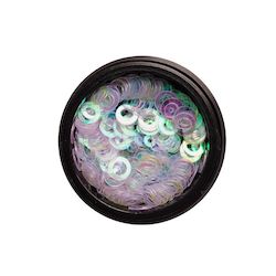Iridescent Hollow Circle Sequins Small 4mm