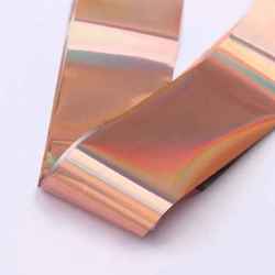 Toiletry wholesaling: NA Transfer Foil - Rose Gold Holographic