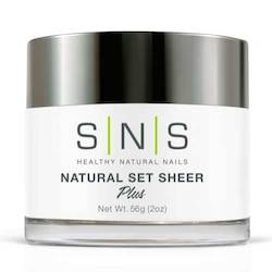 SNS Natural Set Sheer 56g (2oz)