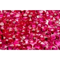 Table Crystals 3 sizes - Cerise Pink