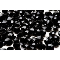 Table Crystals 3 sizes - Black