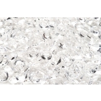 Event, recreational or promotional, management: Table Crystals 3 sizes - Clear