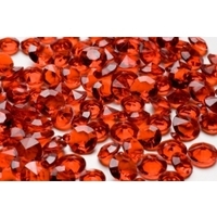 Event, recreational or promotional, management: Table Crystals 3 sizes - Red