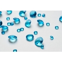 Event, recreational or promotional, management: Table Crystals 3 sizes - Turquoise