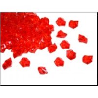 Event, recreational or promotional, management: Table ice crystals - Red