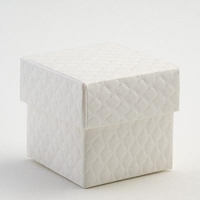Trapunta Square Box with lid