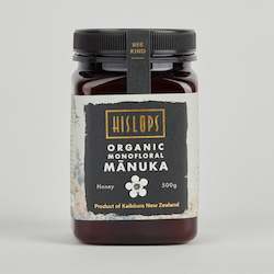 Frontpage: Hislops Organic Manuka Honey  500g