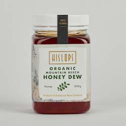 Honey: Hislop Organic Honey Dew 500g