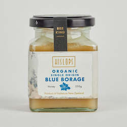 Hislops Organic Creamed Blue Borage 250g