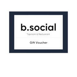 b.social Taproom & Bar Voucher
