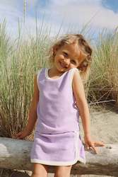 Baby wear: Terry Towel 2-Piece Set - Lilac