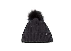 Pikeur Faux Fur Bobble Hat with Crystals