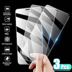iPhone Full Cover Tempered Glass Screen Protector(3PCS