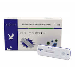 Frontpage: Rapid Antigen Testing Kits (RAT Tests) - single