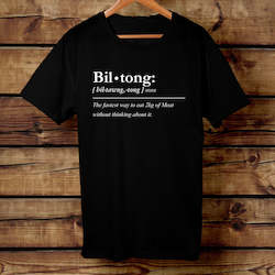 Internet web site design service: Funny Biltong Definition Tshirt