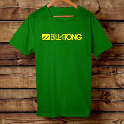 Internet web site design service: Funny Surf Biltong Tshirt