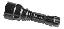 Sporting equipment: Ultrafire C8 1000+ lumen T6 3 x mode xm-l led rechargeable flashlight torch - ultrafire - torches