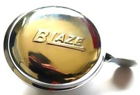 Bike bell for your bicycle - blaze - classic chrome silver - awesome - blaze - bike lights
