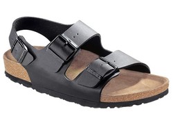 Footwear: Milano birko-flor black mens