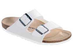 Footwear: Arizona birko-flor white mens
