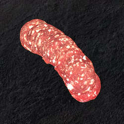 Meat wholesaling - except canned, cured or smoked poultry or rabbit meat: Wagyu Felino Salami