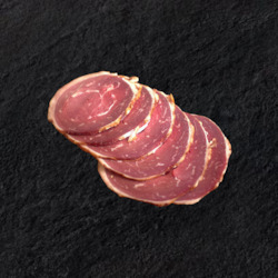 Meat wholesaling - except canned, cured or smoked poultry or rabbit meat: Wagyu Bacon