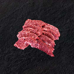 Meat wholesaling - except canned, cured or smoked poultry or rabbit meat: Oyster Blade Yakiniku Slices (Subprime)